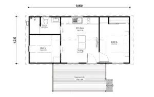 2B - Terang Floor Plan