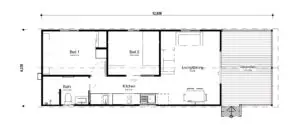 2B - Wattle Floor Plan
