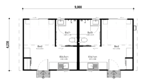 Acacia 2 Workers Accommodation Floor Plan