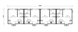 Acacia 4 Workers Accommodation Floor Plan