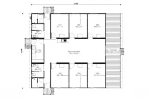 Lilly Pilly Workers Accommodation Floor Plan