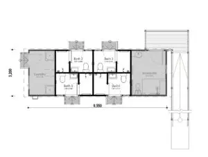 Quad Amenities Floor Plan