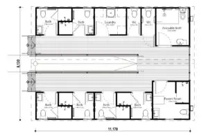 Tulip Amenities Floor Plan