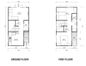 2-storey-2-bed-v1-floor-plan